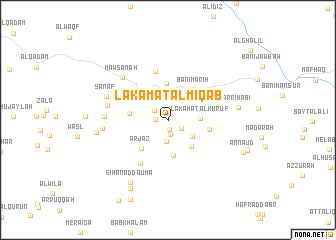 map of Lakamat al Mi‘qāb