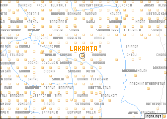 map of Lākāmta