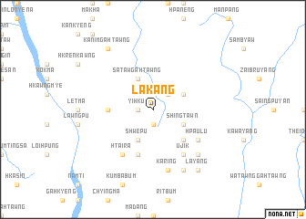 map of Lakang