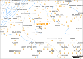 map of Lākārem