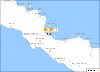 map of Lakarol