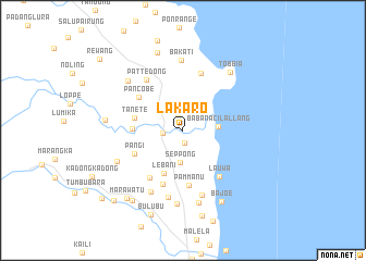 map of Lakaro