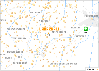 map of Lākārwāli
