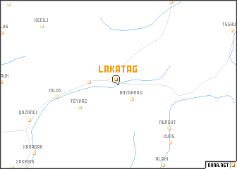 map of Lǝkǝtağ