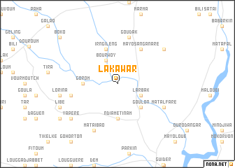 map of Lakawar