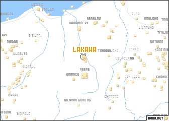 map of Lakawa