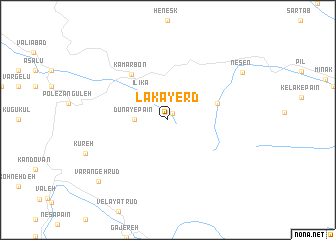 map of Lakāyerd