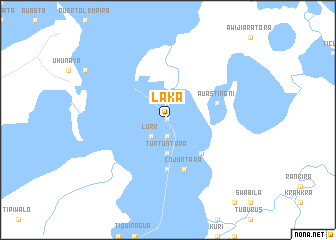 map of Laka