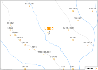 map of Laka