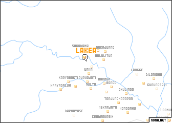 map of Lakea