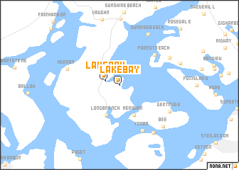 map of Lake Bay