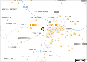 map of Lake Ellsworth