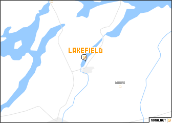 map of Lakefield