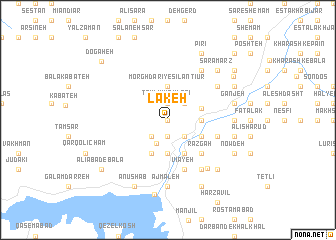 map of Lākeh