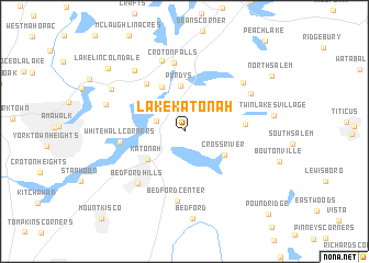 map of Lake Katonah