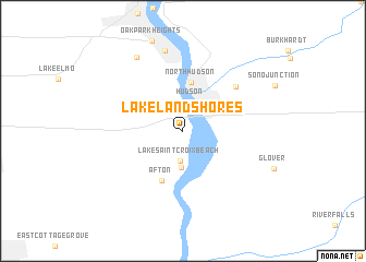 map of Lakeland Shores