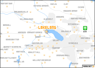 map of Lakeland