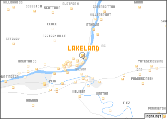 map of Lakeland