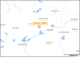 map of Lakeland