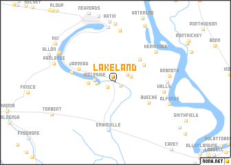 map of Lakeland