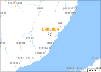 map of Lakemba