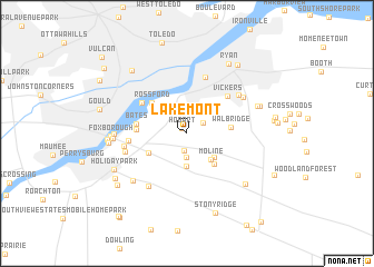 map of Lakemont