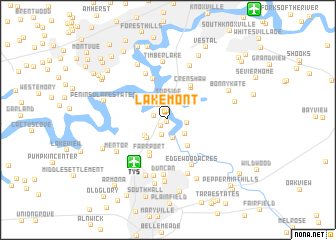 map of Lakemont