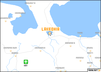 map of Lake Ohia