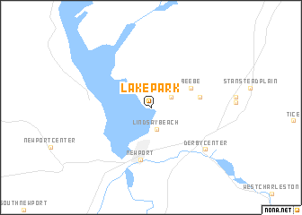 map of Lake Park