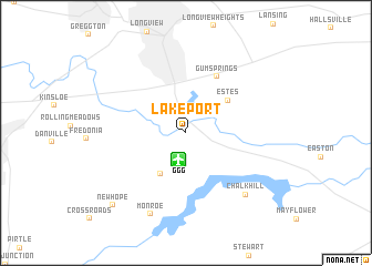 map of Lakeport