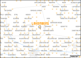 map of Lakerberg