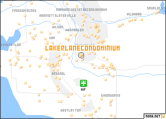 map of Laker Lane Condominium