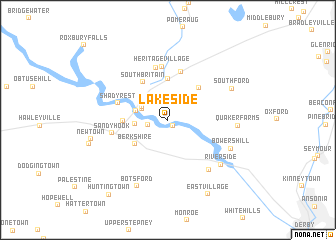 map of Lakeside