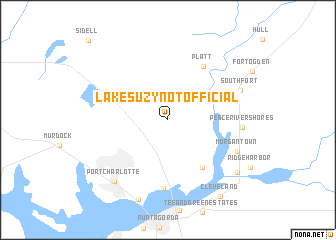map of Lake Suzy (not official)
