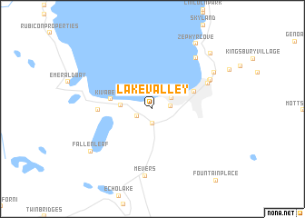 map of Lake Valley