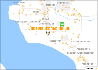 map of Lakeview Condominium