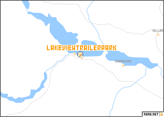 map of Lakeview Trailer Park