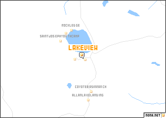 map of Lakeview