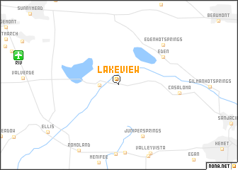 map of Lakeview