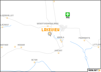 map of Lakeview
