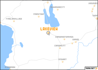 map of Lakeview