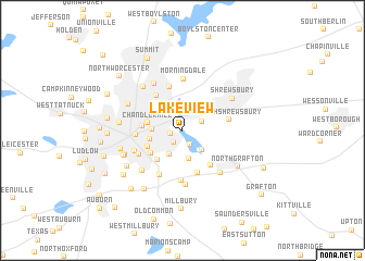 map of Lakeview