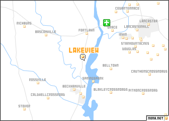 map of Lake View