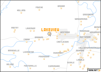 map of Lakeview