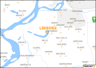 map of Lake View