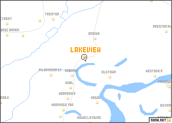 map of Lakeview