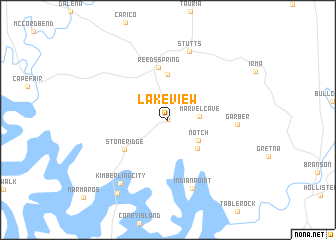 map of Lakeview