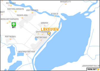 map of Lakeview