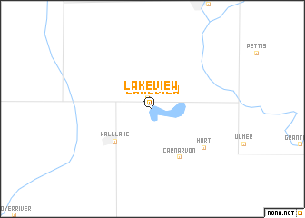 map of Lakeview