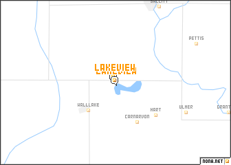 map of Lake View